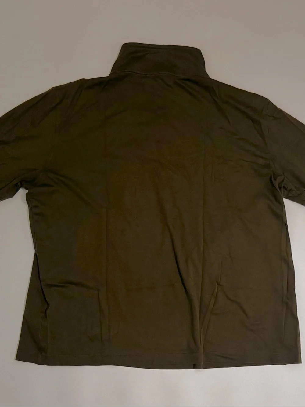 Banana Republic Olive Green Zip-Up Sweater